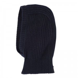 Longchamp Balaclava Knit Hatt Dame Marineblå | NOFD7787