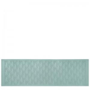 Longchamp Chevaux jacquard Wool Stoles Dame Celadon | NOVR8083