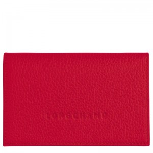 Longchamp Le FoulonnÉ Leather Kortholder Herre Love | NOKO7367