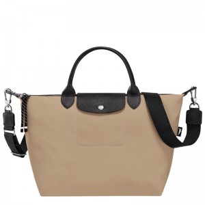 Longchamp Le Pliage Energy L Recycled canvas Håndveske Herre Clay | NOYX7494