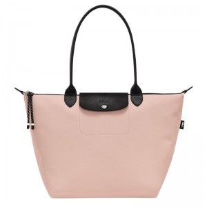 Longchamp Le Pliage Energy L Tote Recycled canvas Skulderveske Dame Nude | NOYX8898