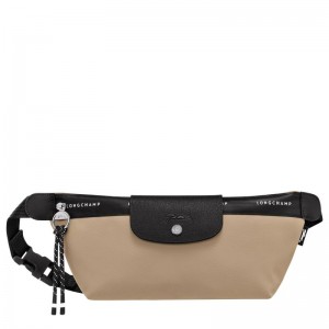 Longchamp Le Pliage Energy M Canvas Midjeveske Dame Clay | NOOK8780