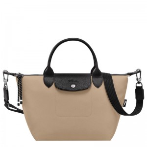 Longchamp Le Pliage Energy S Recycled canvas Håndveske Herre Clay | NOQM7489