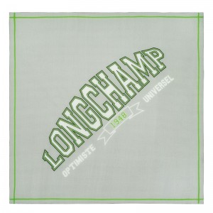 Longchamp Le Pliage University Scarf Wool Stoles Dame Grå | NOMQ8086