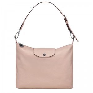 Longchamp Le Pliage Xtra M Hobo Leather Skulderveske Dame Nude | NOUZ8886