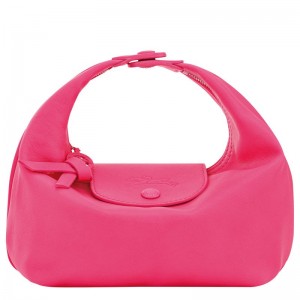 Longchamp Le Pliage Xtra XS Handbag Leather Mini Vesker Dame Rosa | NOLI9275