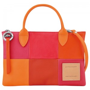 Longchamp Re-play XS Handbag Leather Mini Vesker Dame Carrot | NOMQ9282