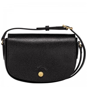 Longchamp Épure S Leather Crossbody Veske Dame Svarte | NOHA8981