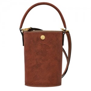 Longchamp Épure XS Crossbody Leather Mini Vesker Dame Brune | NOAH9267