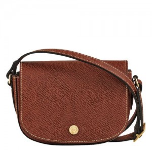 Longchamp Épure XS Leather Crossbody Veske Dame Brune | NOFD8906