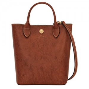 Longchamp Épure XS Tote Leather Mini Vesker Dame Brune | NOOK9265