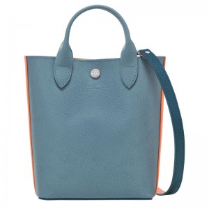 Longchamp Épure XS Tote Leather Mini Vesker Dame Blå | NOVR9383