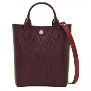 Longchamp Épure XS Tote Leather Mini Vesker Dame Burgunder | NOXY9381