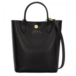 Longchamp Épure XS Tote Leather Mini Vesker Dame Svarte | NOLI9342