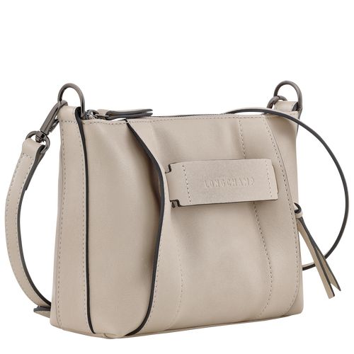 Longchamp 3D S Leather Crossbody Veske Dame Clay | NOGS8907