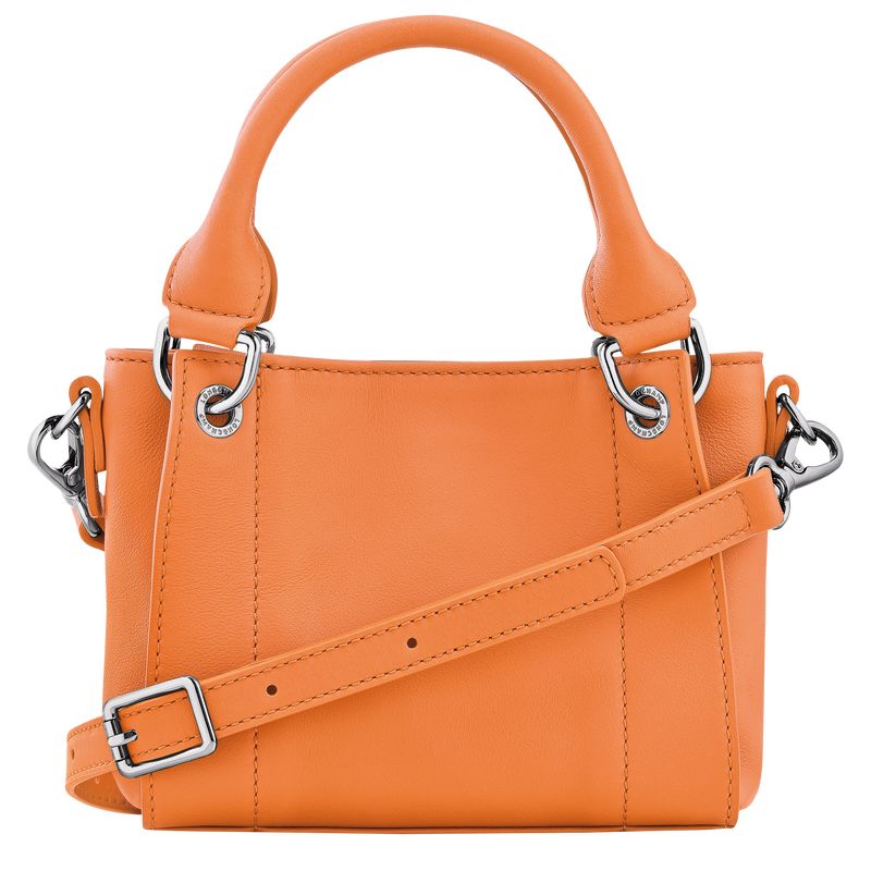 Longchamp 3D XS Handbag Leather Mini Vesker Dame Oransje | NOPJ9370