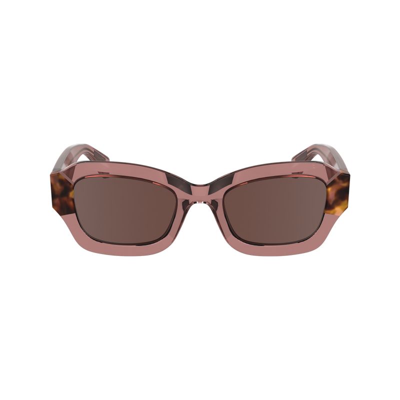 Longchamp Acetate Solbriller Dame Gull | NOGS7890