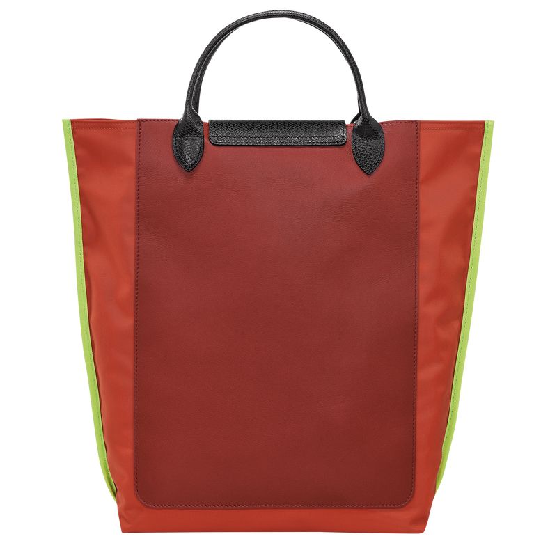 Longchamp Cabas M Tote Canvas Håndveske Herre Paprika | NODF7476