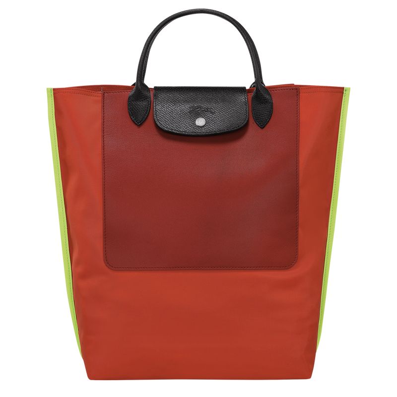 Longchamp Cabas M Tote Canvas Håndveske Herre Paprika | NODF7476