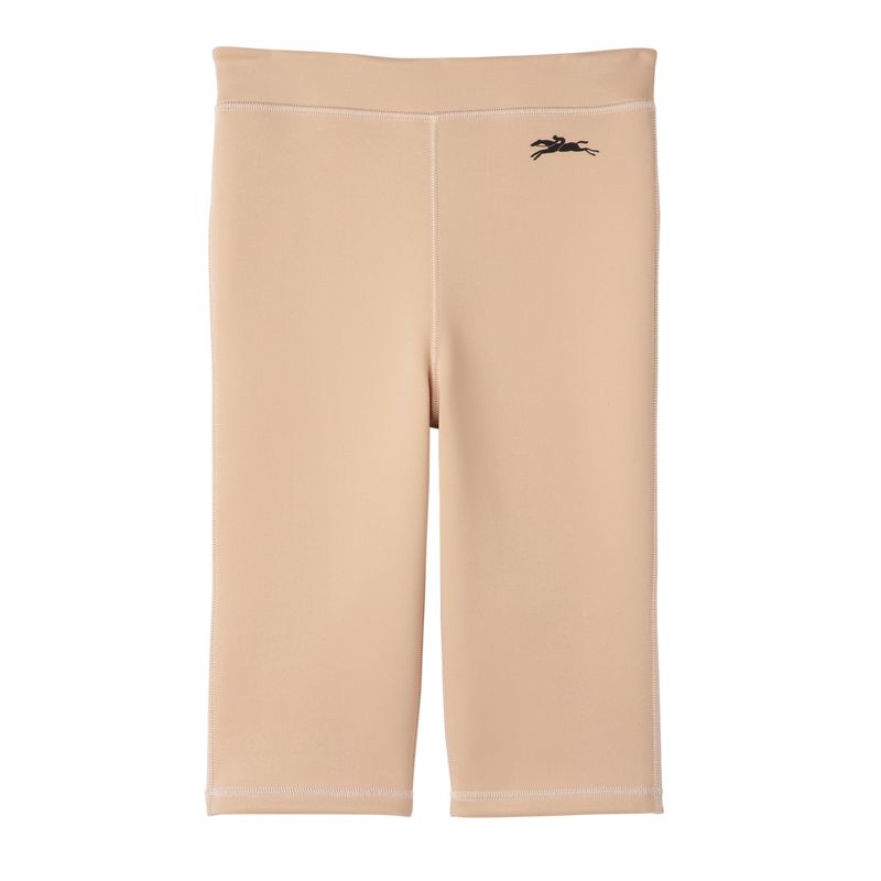 Longchamp Cycling short Jersey Bukse Dame Nude | NOJP7713