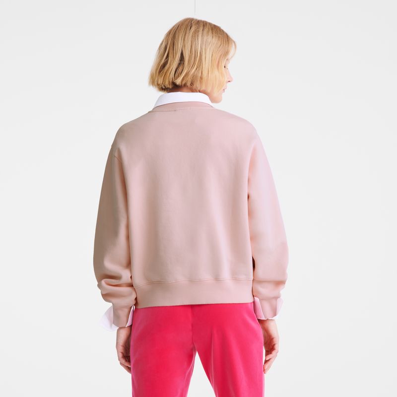 Longchamp Jersey Sweatshirt Dame Ballerina | NOMQ7827