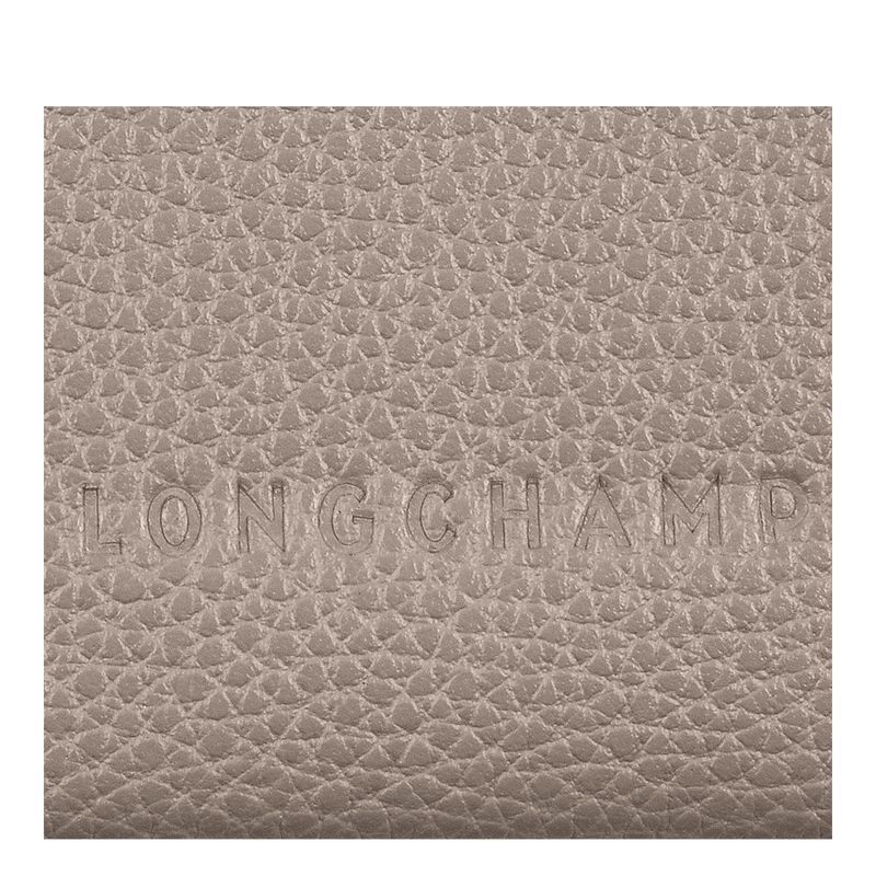 Longchamp Le FoulonnÉ Leather Kortholder Herre Turtledove | NONW7357