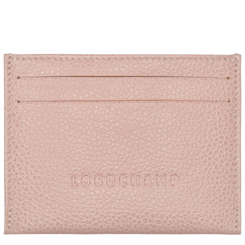 Longchamp Le FoulonnÉ Leather Kortholder Herre Nude | NOXY7353