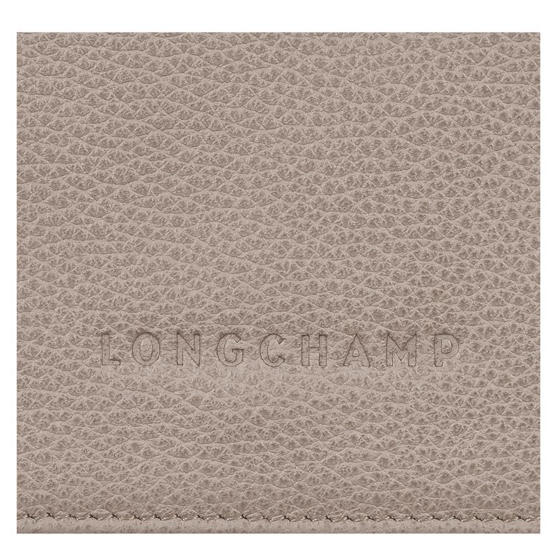 Longchamp Le FoulonnÉ Leather Lommebok Herre Turtledove | NOZU7404