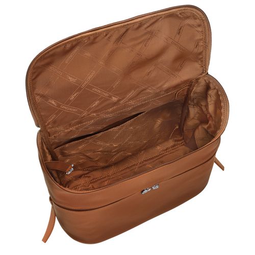 Longchamp Le FoulonnÉ Leather Ryggsekker Dame Caramel | NOIL8744