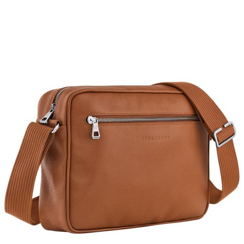 Longchamp Le FoulonnÉ M Camera Leather Crossbody Veske Herre Caramel | NODF7580