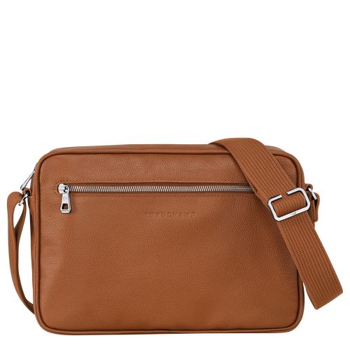 Longchamp Le FoulonnÉ M Camera Leather Crossbody Veske Herre Caramel | NODF7580