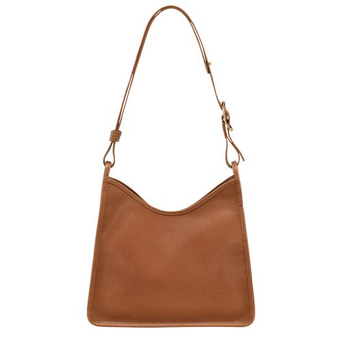 Longchamp Le FoulonnÉ M Hobo Leather Skulderveske Dame Caramel | NOFD8827