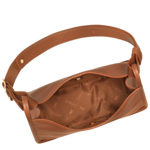 Longchamp Le FoulonnÉ M Hobo Leather Skulderveske Dame Caramel | NOFD8827