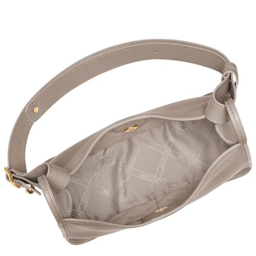 Longchamp Le FoulonnÉ M Hobo Leather Skulderveske Dame Turtledove | NOGS8826