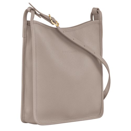 Longchamp Le FoulonnÉ M Leather Crossbody Veske Dame Turtledove | NOPJ8935