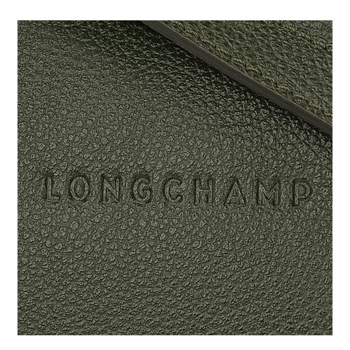 Longchamp Le FoulonnÉ M Leather Crossbody Veske Dame Khaki | NOAH8934