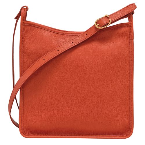 Longchamp Le FoulonnÉ M Leather Crossbody Veske Dame Paprika | NOSG8933