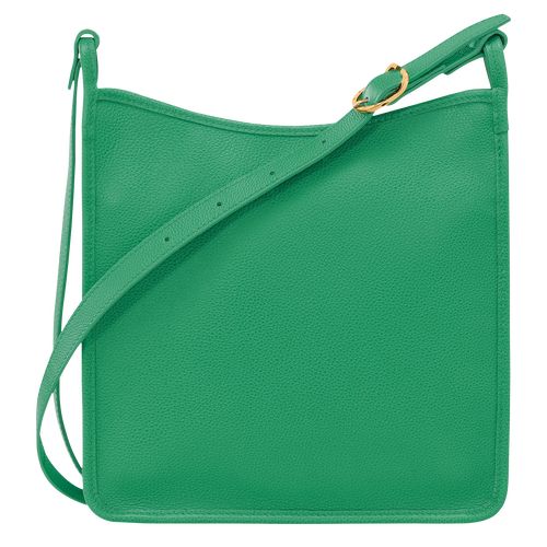 Longchamp Le FoulonnÉ M Leather Crossbody Veske Dame Grønn | NOFD8931