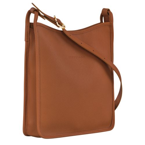 Longchamp Le FoulonnÉ M Leather Crossbody Veske Dame Caramel | NOGS8930