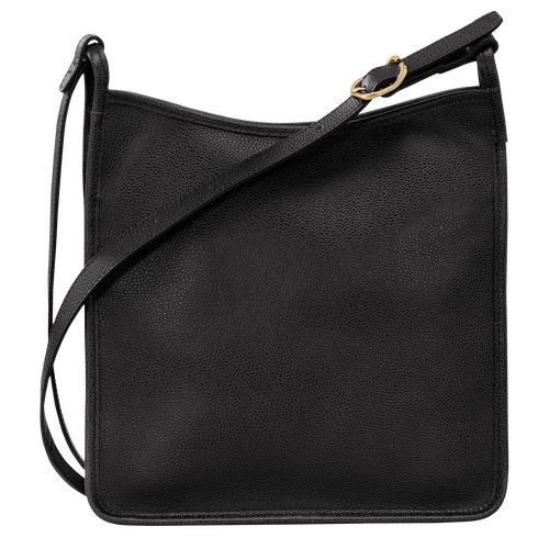 Longchamp Le FoulonnÉ M Leather Crossbody Veske Dame Svarte | NOHA8929