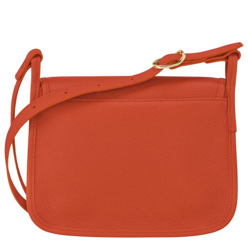 Longchamp Le FoulonnÉ M Leather Crossbody Veske Dame Paprika | NOBE8921