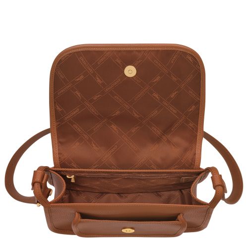 Longchamp Le FoulonnÉ M Leather Crossbody Veske Dame Caramel | NONW8920