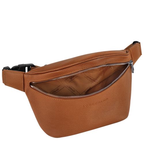 Longchamp Le FoulonnÉ M Leather Midjeveske Herre Caramel | NONW7516