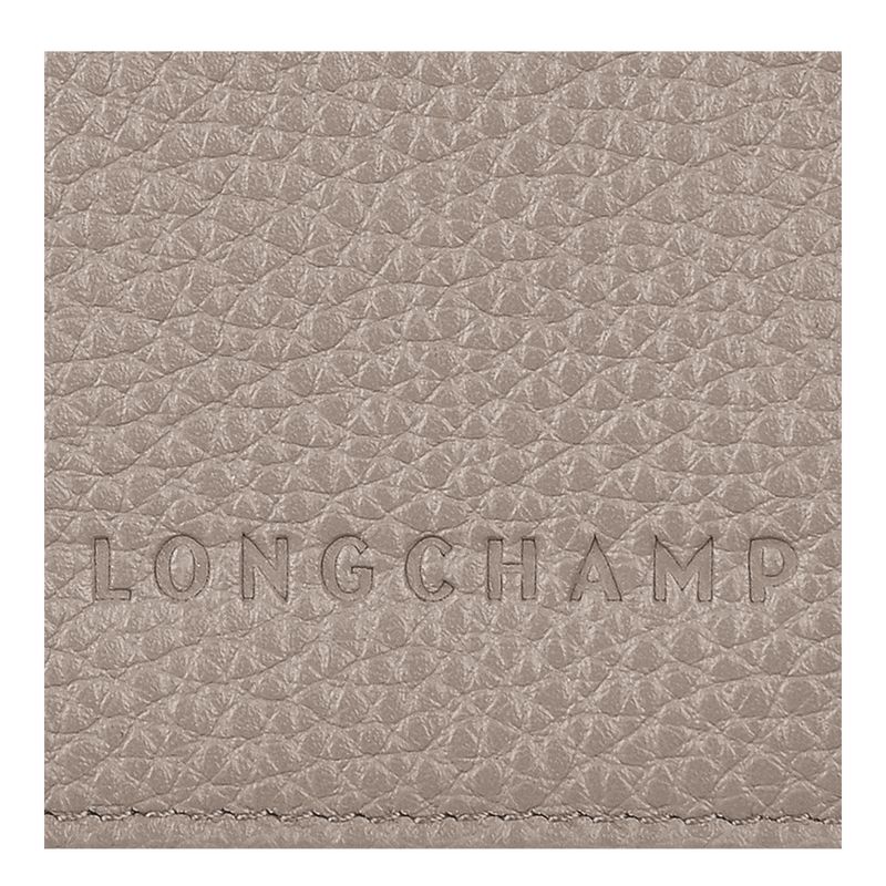 Longchamp Le FoulonnÉ Passport cover Leather Accessories Dame Turtledove | NOSG8228