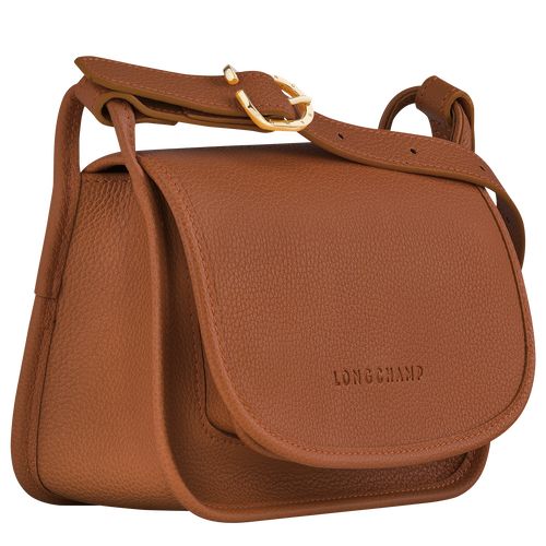 Longchamp Le FoulonnÉ S Leather Crossbody Veske Dame Caramel | NOBE8916