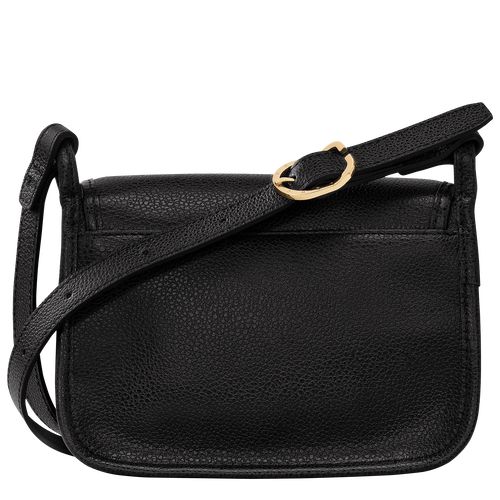 Longchamp Le FoulonnÉ S Leather Crossbody Veske Dame Svarte | NOVR8915