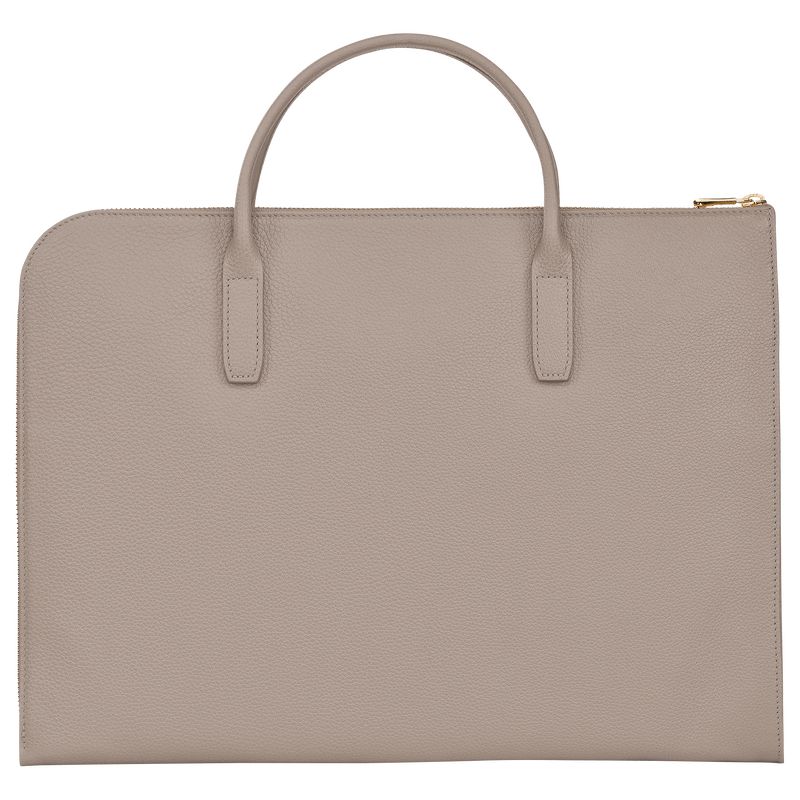 Longchamp Le FoulonnÉ S Leather Stresskoffert Herre Turtledove | NOXY7624