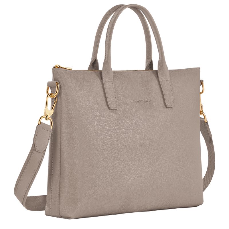 Longchamp Le FoulonnÉ S Leather Stresskoffert Herre Turtledove | NOBE7621