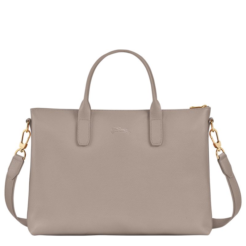 Longchamp Le FoulonnÉ S Leather Stresskoffert Herre Turtledove | NOBE7621