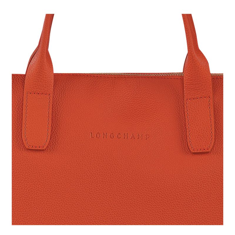 Longchamp Le FoulonnÉ S Leather Stresskoffert Dame Paprika | NOVR8655